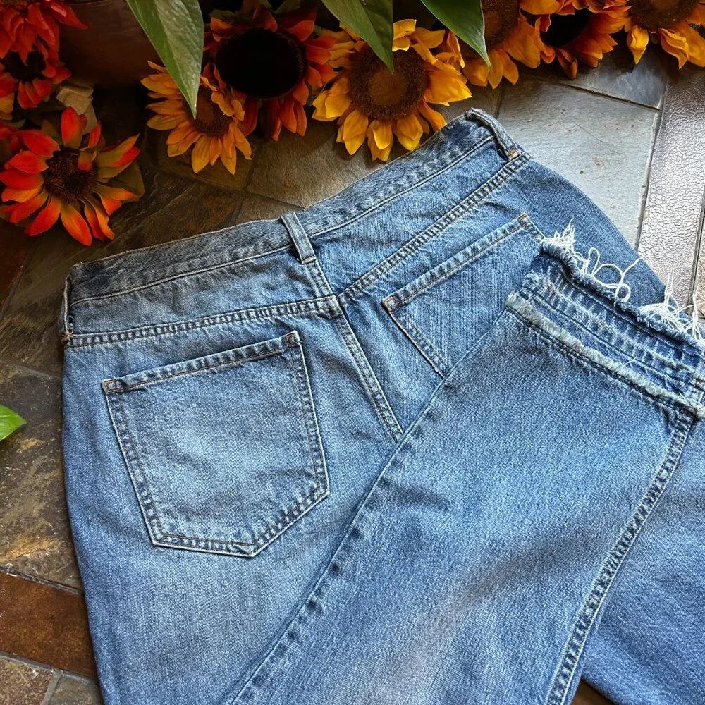 We the Free Button-Fly Jeans w/Double-Frayed Hem - Picture 7 of 16